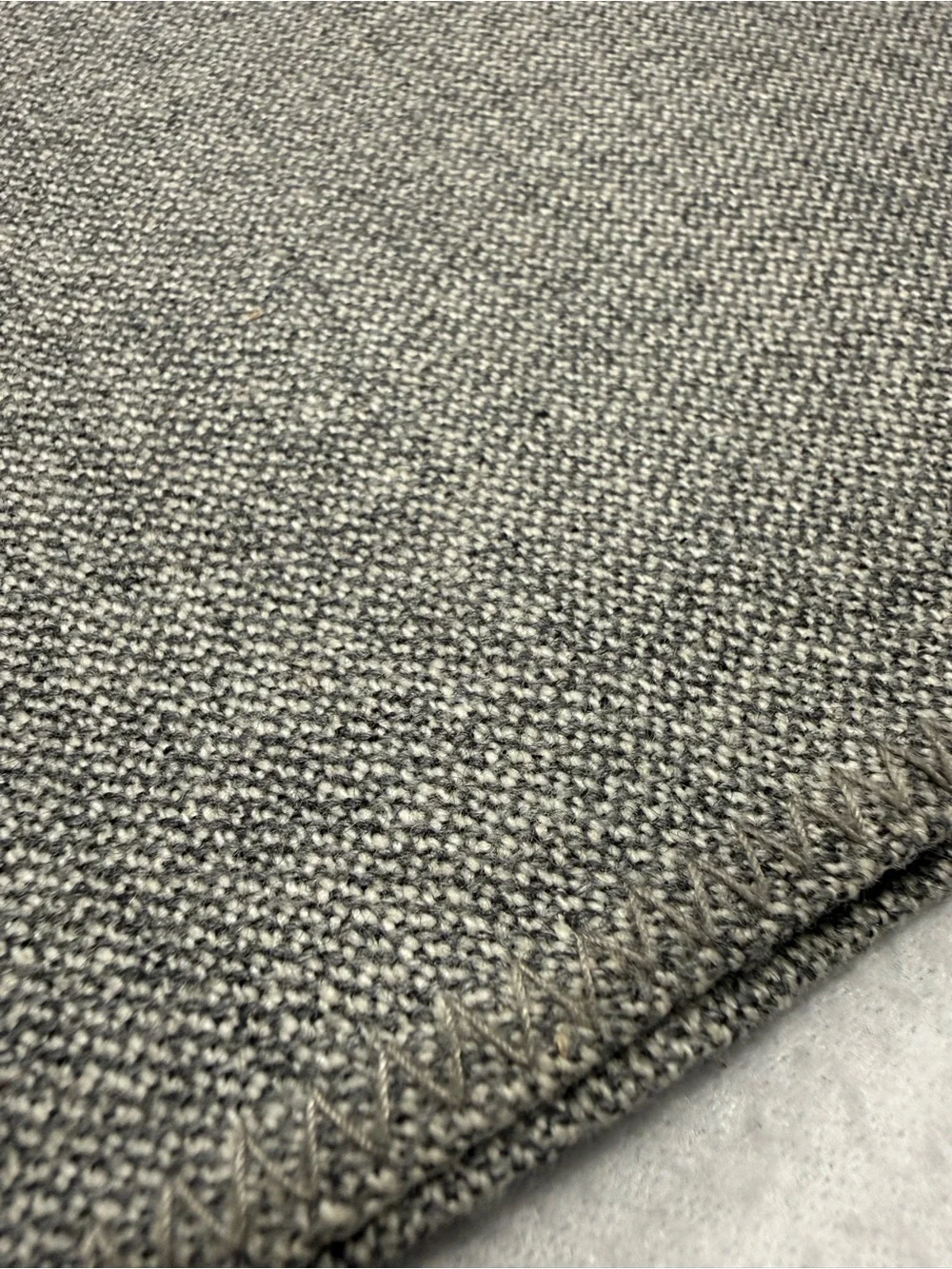 J. Crew Gray Wool Blend Sleeveless V-Neck Lined Midi Dress Size 6 #2556